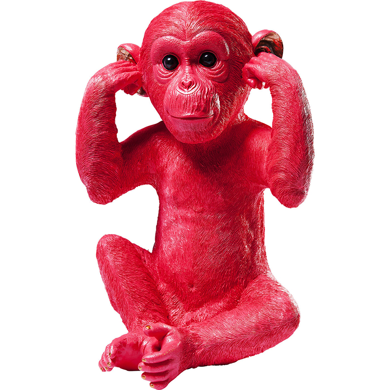 Копилка Red Monkey Красный Копилка Red Monkey Красный в Рязани | Loft Concept