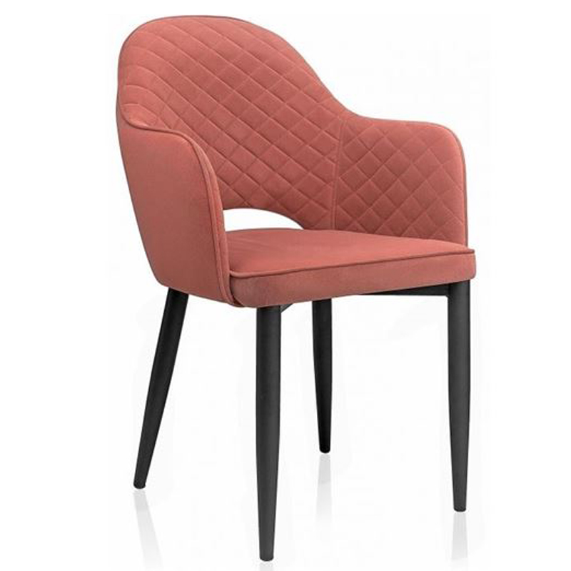 Стул Sharron Chair coral Коралловый Черный Стул Sharron Chair coral Коралловый Черный в Рязани | Loft Concept