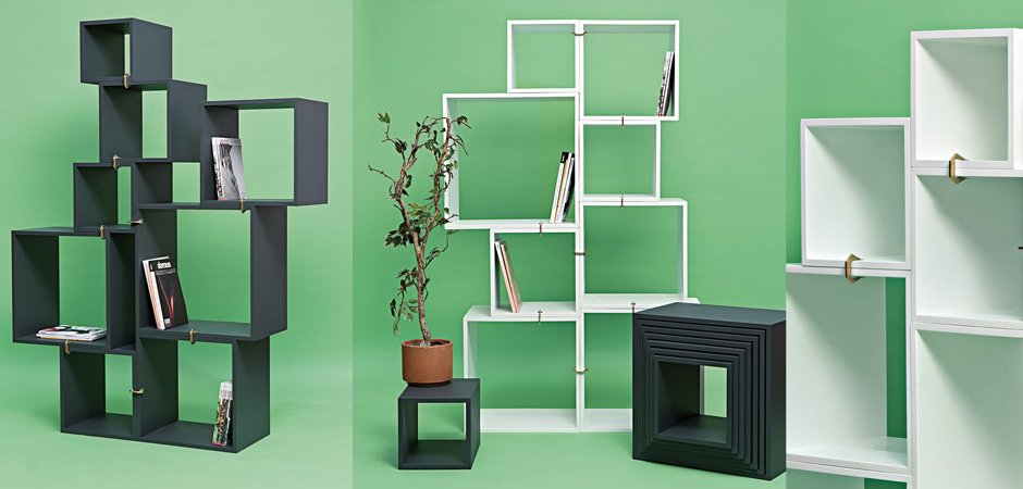 Стеллаж Seletti Assemblage Antracite Стеллаж Seletti Assemblage Antracite - Loft-Concept в Рязани