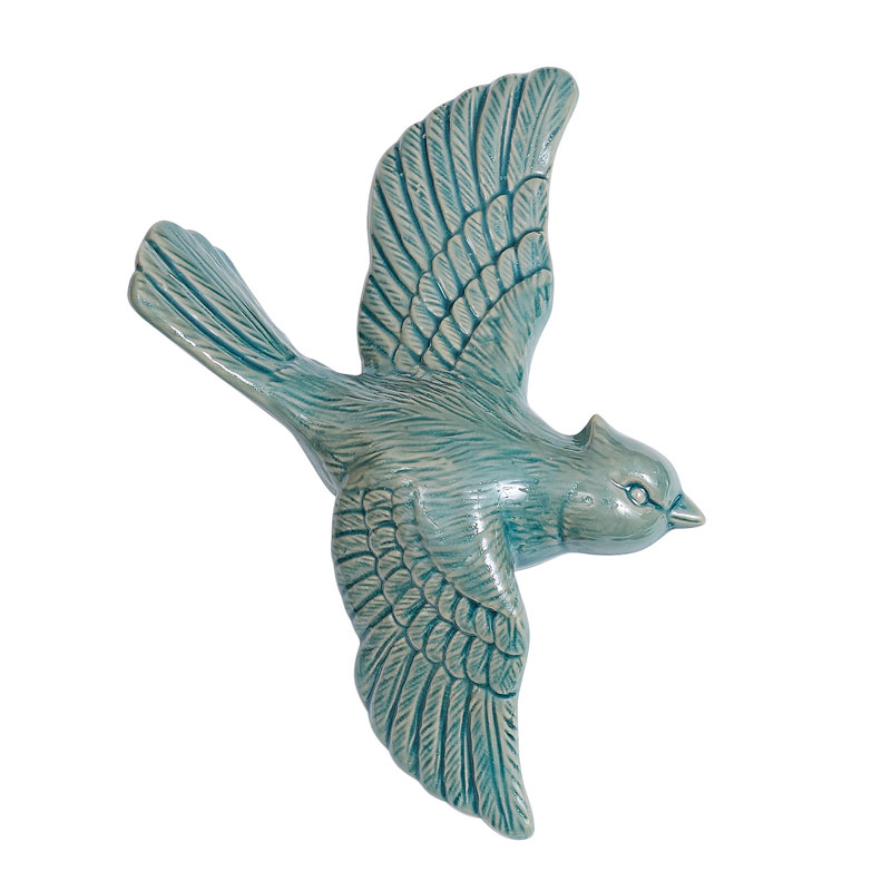 Аксессуар на стену Wall Accessory Birds III Голубой Аксессуар на стену Wall Accessory Birds III Голубой в Рязани | Loft Concept