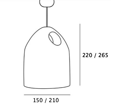 Подвесной светильник Large Oak Подвесной светильник Large Oak в Рязани