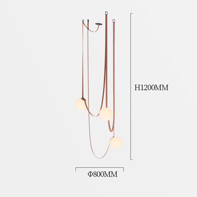 Vibia PLUSMINUS Серия подвесных светильников с белыми шарообразными плафонами из стекла на красных текстильных ремнях Vibia PLUSMINUS Серия подвесных светильников с белыми шарообразными плафонами из стекла на красных текстильных ремнях в Рязани