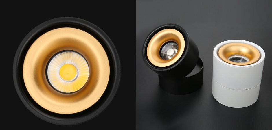 Спот Whirl LED Black Спот Whirl LED Black - Loft-Concept в Рязани