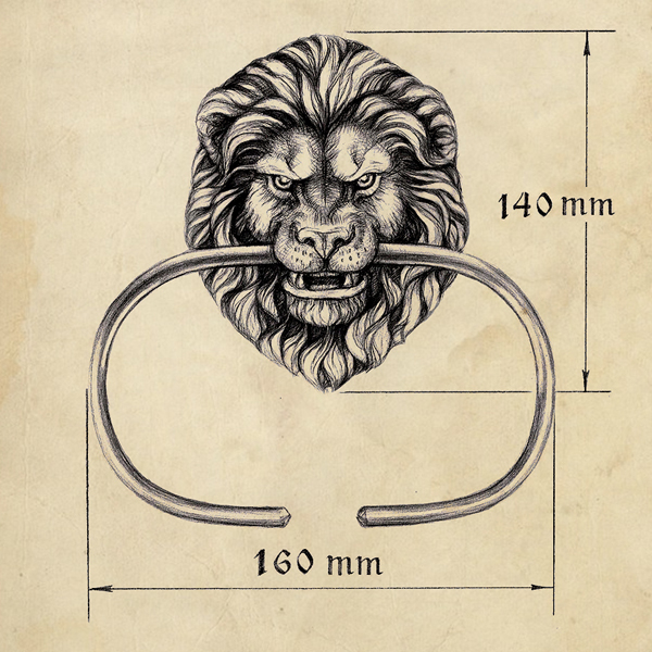 Держатель для туалетной бумаги Bronze Lion Держатель для туалетной бумаги Bronze Lion в Рязани