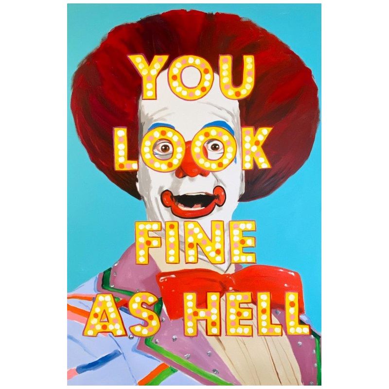 Картина “You Look Fine as Hell” Мульти Картина “You Look Fine as Hell” Мульти в Рязани | Loft Concept