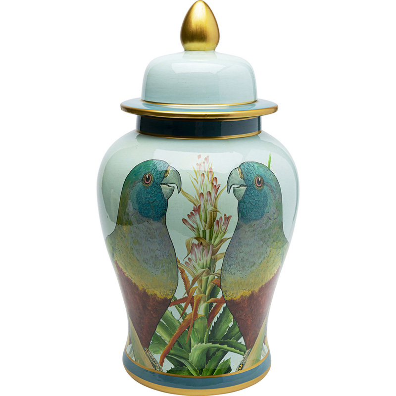Ваза Porcelain Vase Parrots Мульти Ваза Porcelain Vase Parrots Мульти в Рязани | Loft Concept