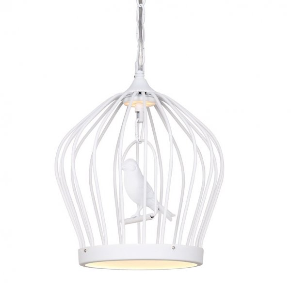 Люстра Birdcage Chandelier White Белый Люстра Birdcage Chandelier White Белый в Рязани | Loft Concept