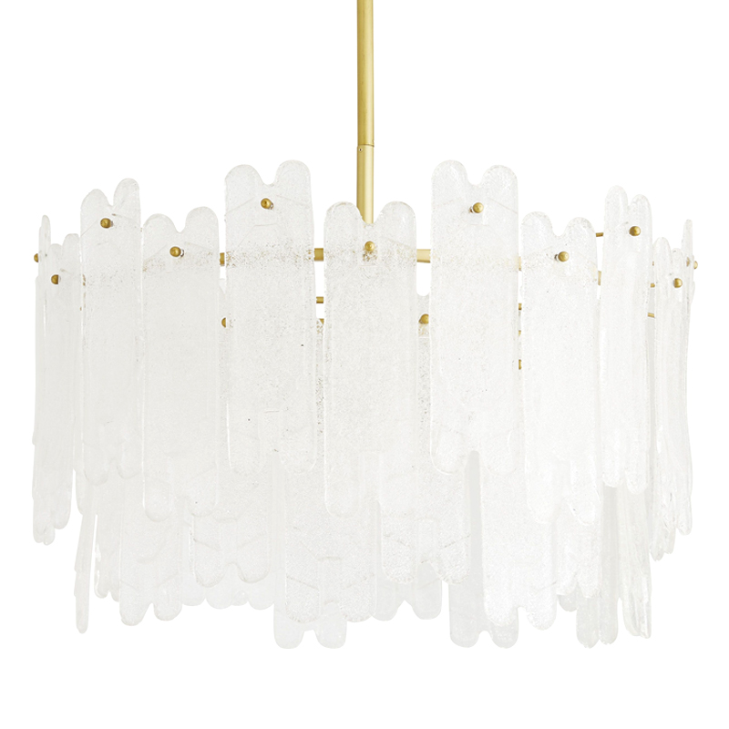 Люстра Arteriors MUGLER CHANDELIER Золотой Белый Люстра Arteriors MUGLER CHANDELIER Золотой Белый в Рязани | Loft Concept