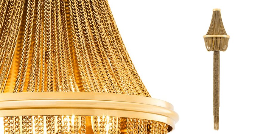 Бра Wall Lamp Martinez Gold Бра Wall Lamp Martinez Gold - Loft-Concept в Рязани