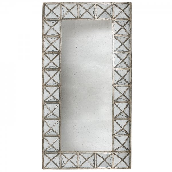 Зеркало настенное состаренное Patina Mirror Wood Зеркало настенное состаренное Patina Mirror Wood в Рязани | Loft Concept