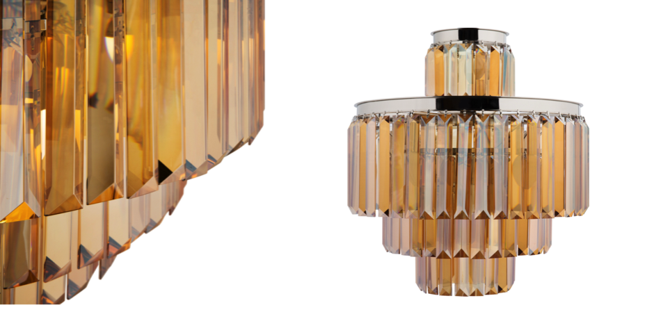 Люстра RH 1920s Odeon Smoke Chandelier 50/4 Люстра RH 1920s Odeon Smoke Chandelier 50/4 - Loft-Concept в Рязани