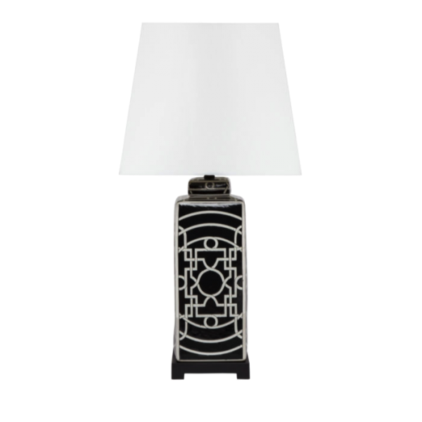 Настольная лампа Black & White Puzzle Настольная лампа Black & White Puzzle в Рязани | Loft Concept