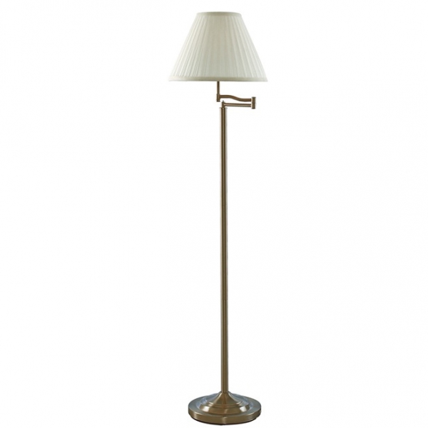 Напольный светильник Classic Corolina Light Floor Латунь Античная полированная Напольный светильник Classic Corolina Light Floor Латунь Античная полированная в Рязани | Loft Concept