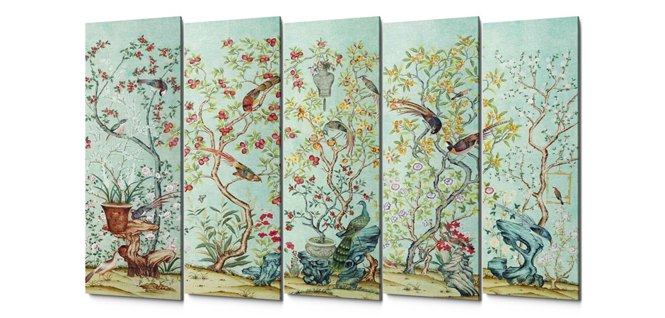 Постер Blue Chinoiserie 2 - фото №1