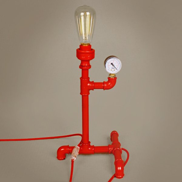 Настольная лампа Table Lamp Red Water Tap Красный Настольная лампа Table Lamp Red Water Tap Красный в Рязани | Loft Concept