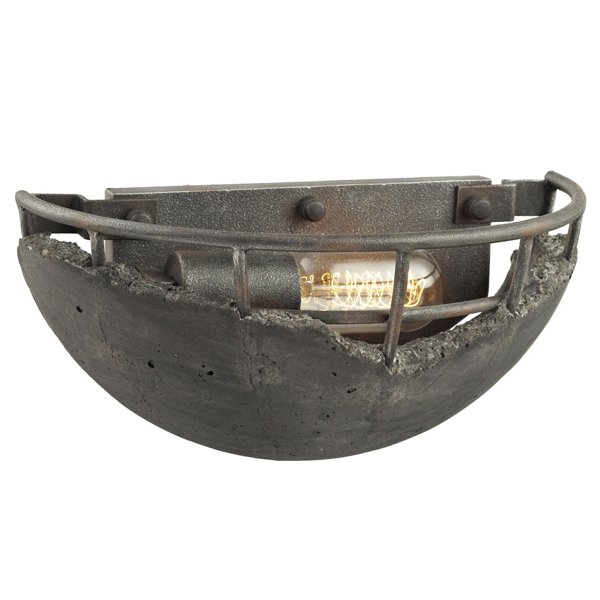 Бра Stone industrial wall lamp Серый (Gray) Бра Stone industrial wall lamp Серый (Gray) в Рязани | Loft Concept