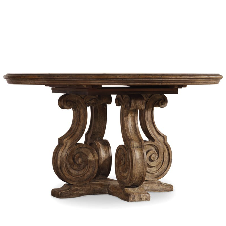 Обеденный Dining TABLE RONDE BAROQUE Коричневый Обеденный Dining TABLE RONDE BAROQUE Коричневый в Рязани | Loft Concept