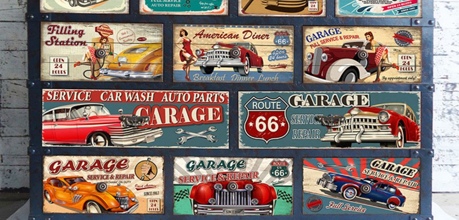 Комод металлический в стиле лофт Loft Retro Car Комод металлический в стиле лофт Loft Retro Car - Loft-Concept в Рязани