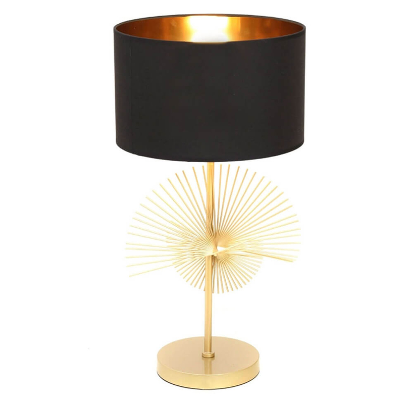 Настольная лампа Genoveva Table lamp black Черный Золотой Настольная лампа Genoveva Table lamp black Черный Золотой в Рязани | Loft Concept
