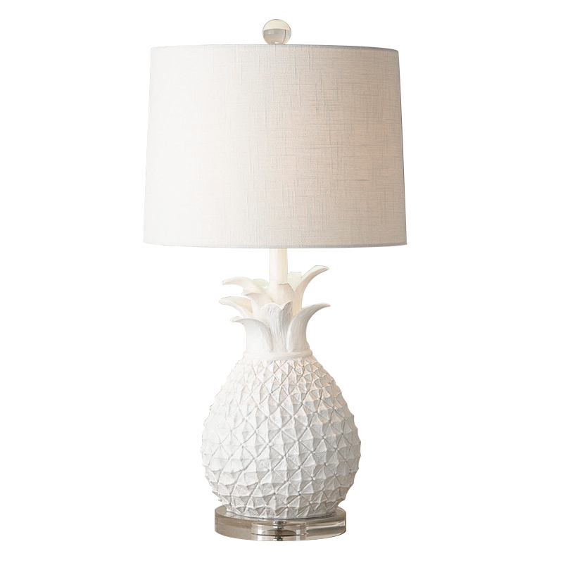 Настольная лампа White Pineapple Table lamp Белый Настольная лампа White Pineapple Table lamp Белый в Рязани | Loft Concept