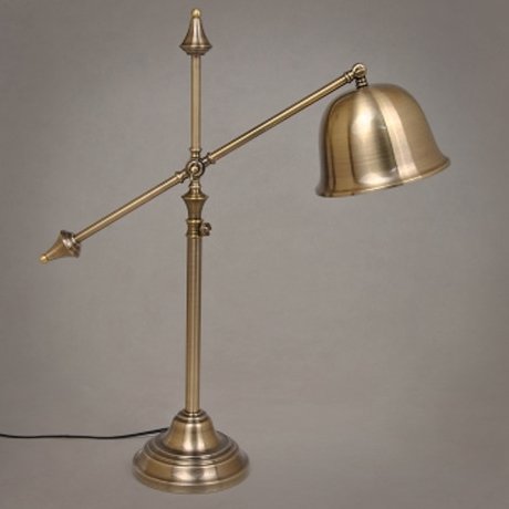 Настольная лампа Antic Bell Table Lamp Латунь Античная полированная Настольная лампа Antic Bell Table Lamp Латунь Античная полированная в Рязани | Loft Concept