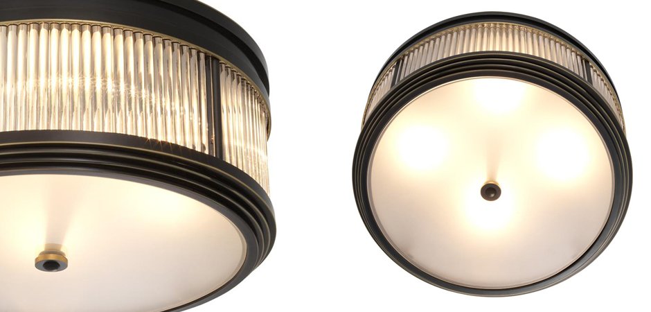 Потолочный светильник Ceiling Lamp Rousseau Bronze Потолочный светильник Ceiling Lamp Rousseau Bronze - Loft-Concept в Рязани