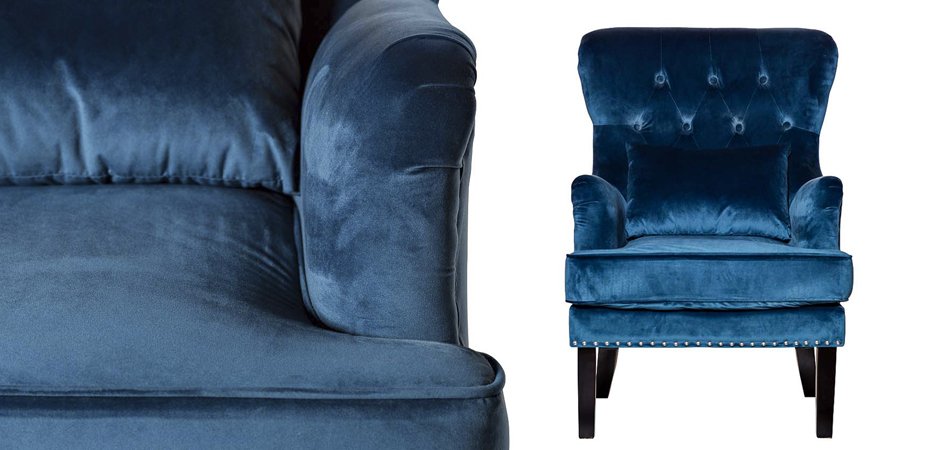 Stony Brook Chair Blue Кресло Stony Brook Chair Blue Кресло - Loft-Concept в Рязани