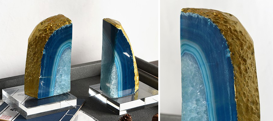 Держатели книг Magic Stone Agate Держатели книг Magic Stone Agate - Loft-Concept в Рязани