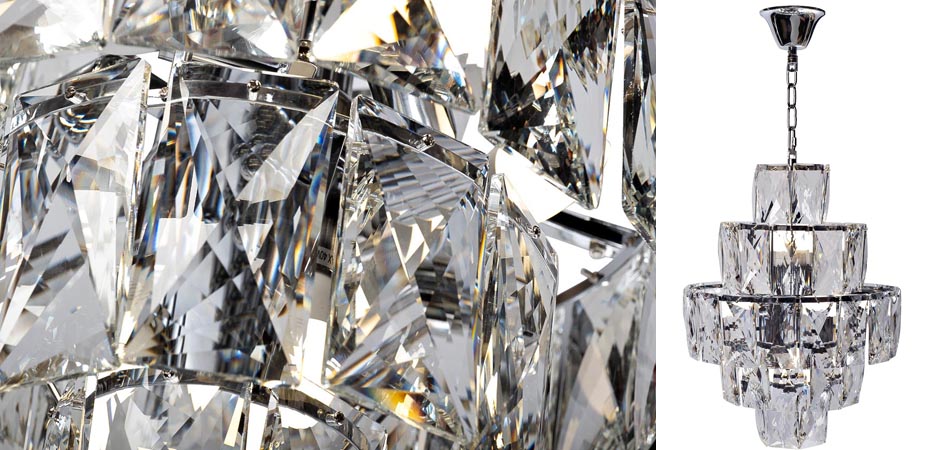 Люстра Tiers Crystal Light Chandelier 12 Люстра Tiers Crystal Light Chandelier 12 - Loft-Concept в Рязани