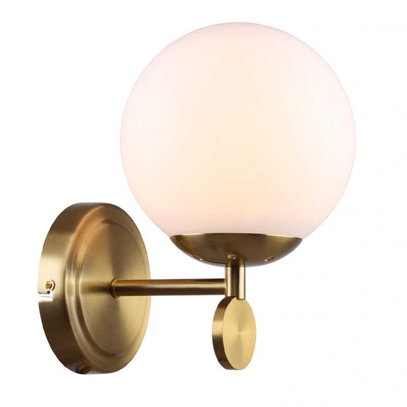 Бра Kyran Wall Lamp Bronze Бронза Белый Бра Kyran Wall Lamp Bronze Бронза Белый в Рязани | Loft Concept