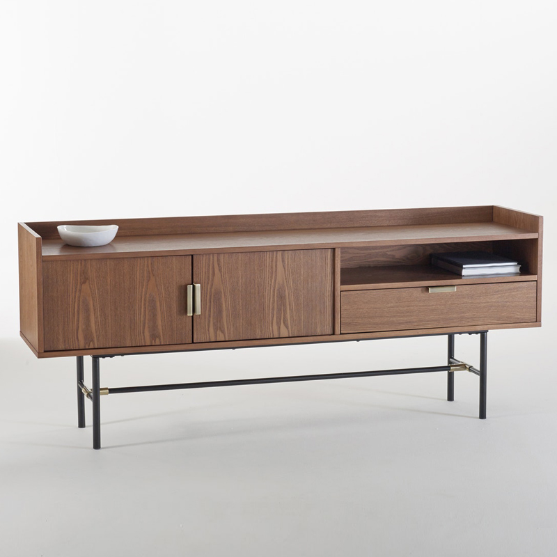 TV-тумба Torgny TV stand Орех Черный Латунь TV-тумба Torgny TV stand Орех Черный Латунь в Рязани | Loft Concept