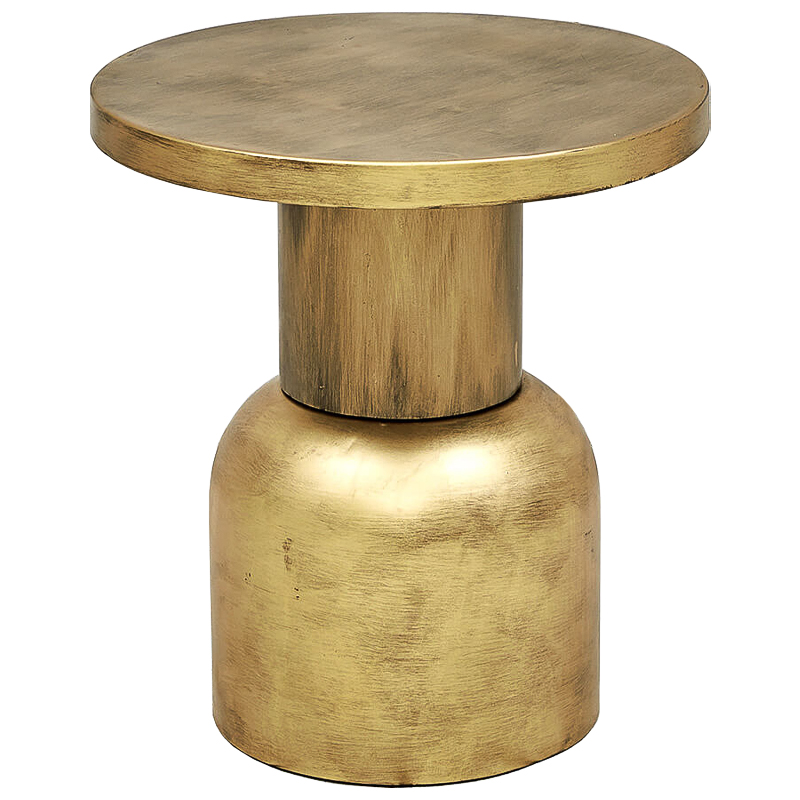 Приставной стол Aker side table Винтажная латунь Приставной стол Aker side table Винтажная латунь в Рязани | Loft Concept