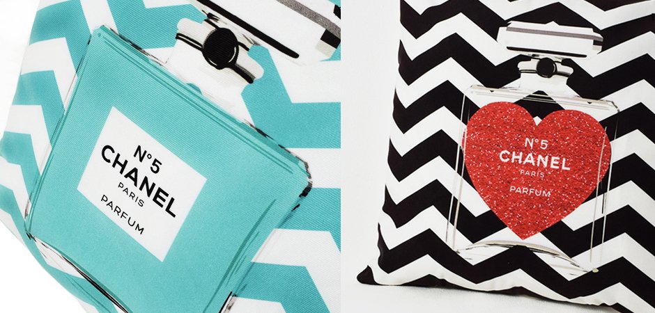 Декоративная подушка CHANEL № 5 - Loft-Concept в Рязани