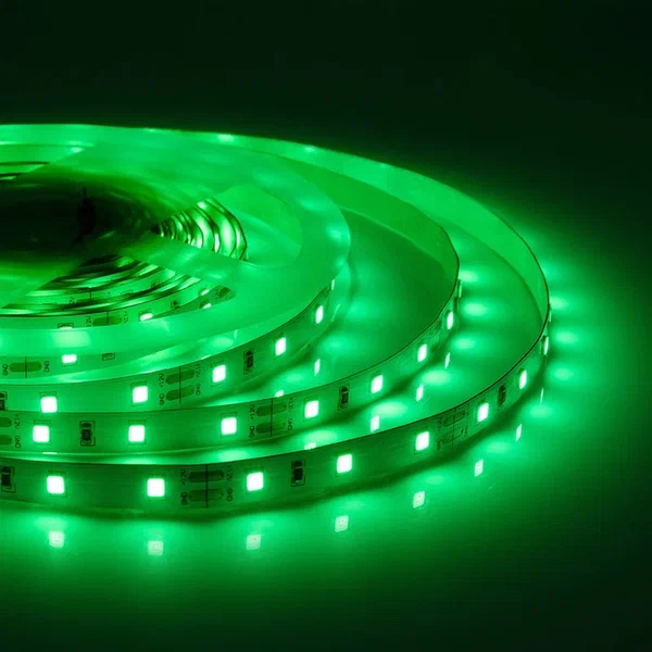 Светодиодная лента 4,8W/m 60LED/m 2835SMD зеленый 5M Белый Светодиодная лента 4,8W/m 60LED/m 2835SMD зеленый 5M Белый в Рязани | Loft Concept