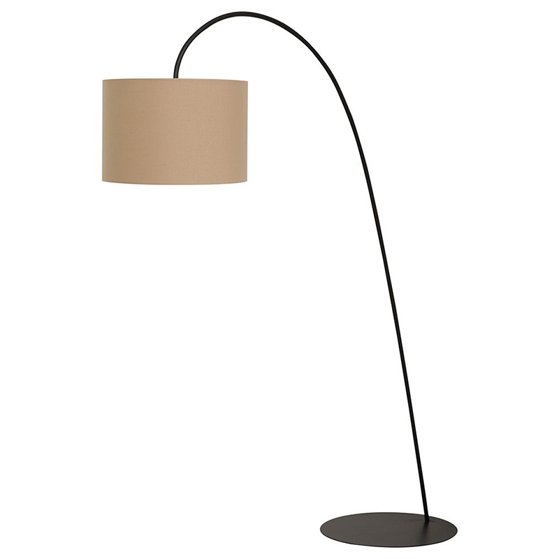 Торшер Fowler Beige Бежевый Черный Торшер Fowler Beige Бежевый Черный в Рязани | Loft Concept