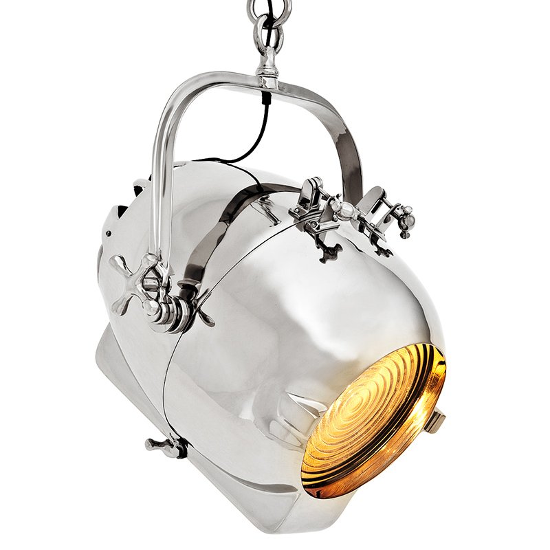 Люстра Lamp Spitfire Никель Прозрачное Стекло Люстра Lamp Spitfire Никель Прозрачное Стекло в Рязани | Loft Concept