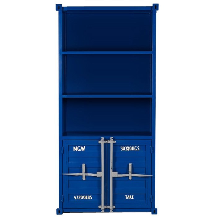 Книжный шкаф Sea Container Bookcase Blue Синий Бирюзовый Зеленый Желтый Оранжевый Красный Белый Серый Черный Книжный шкаф Sea Container Bookcase Blue Синий Бирюзовый Зеленый Желтый Оранжевый Красный Белый Серый Черный в Рязани | Loft Concept