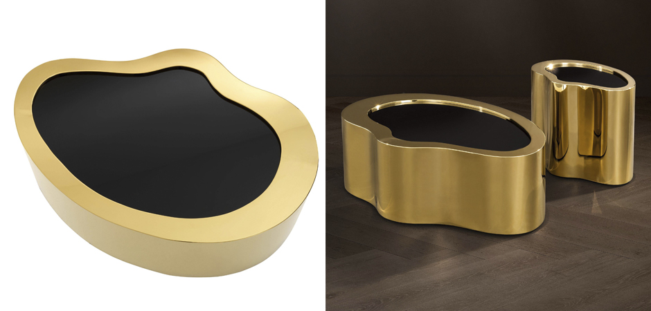 Кофейный стол Eichholtz Coffee Table Gibbons Кофейный стол Eichholtz Coffee Table Gibbons - Loft-Concept в Рязани