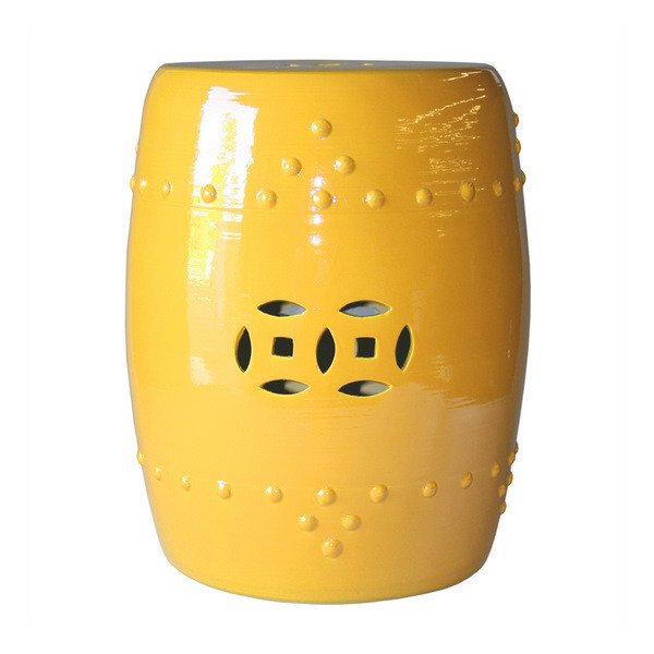 Керамический табурет Prosperity Color Yellow Желтый Керамический табурет Prosperity Color Yellow Желтый в Рязани | Loft Concept