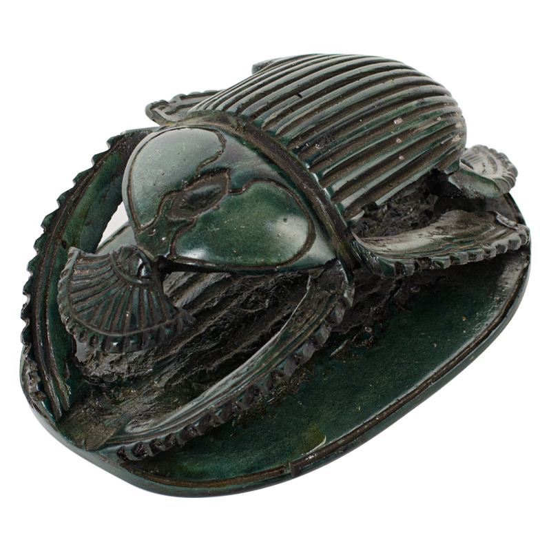 Статуэтка Скарабей Scarab Beetle dark green 1 Зеленый Статуэтка Скарабей Scarab Beetle dark green 1 Зеленый в Рязани | Loft Concept