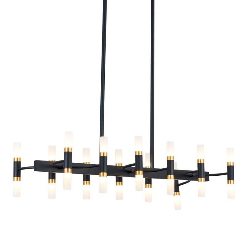 Люстра Beltram Chandelier Белый Черный Люстра Beltram Chandelier Белый Черный в Рязани | Loft Concept