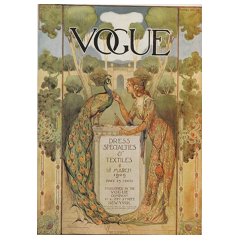 Постер Vogue 1909 March Постер Vogue 1909 March в Рязани | Loft Concept