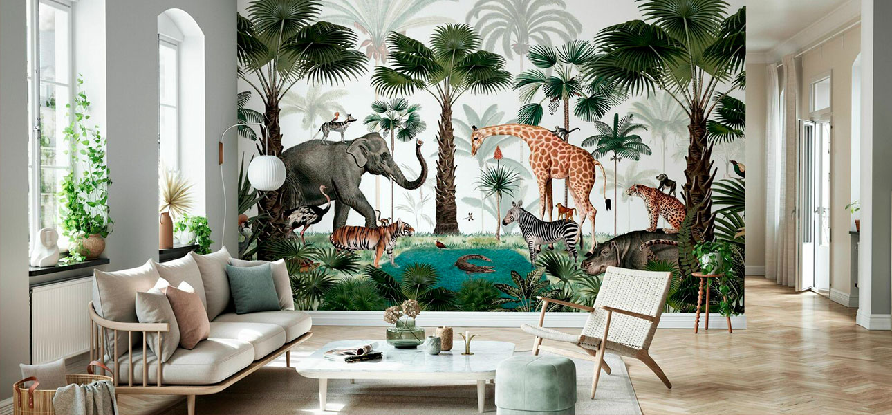 Обои ручная роспись Animal Kingdom - фото №1