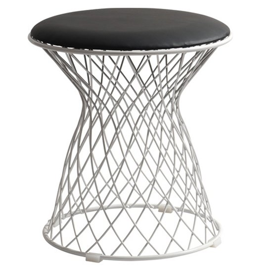 Табурет Wire Diamond Stool Красный Белый Черный Табурет Wire Diamond Stool Красный Белый Черный в Рязани | Loft Concept