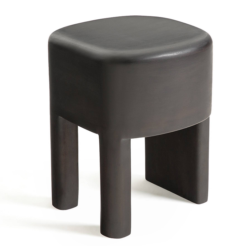 Приставной стол Mordred Mango Black Side Table Черный Приставной стол Mordred Mango Black Side Table Черный в Рязани | Loft Concept