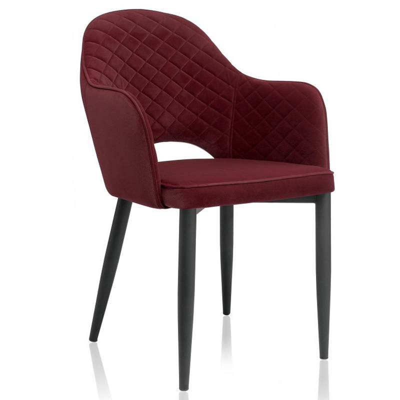 Стул Sharron Chair red Бургундский красный Стул Sharron Chair red Бургундский красный в Рязани | Loft Concept