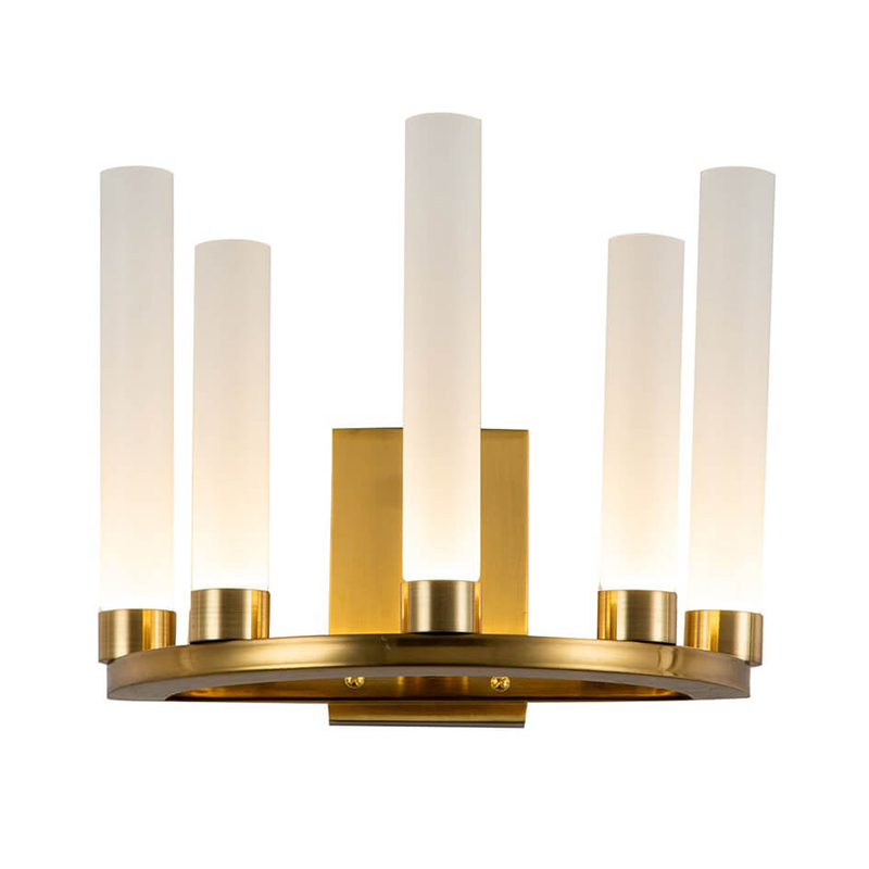 Бра Candlestick Wall Lamp Золотой Бра Candlestick Wall Lamp Золотой в Рязани | Loft Concept