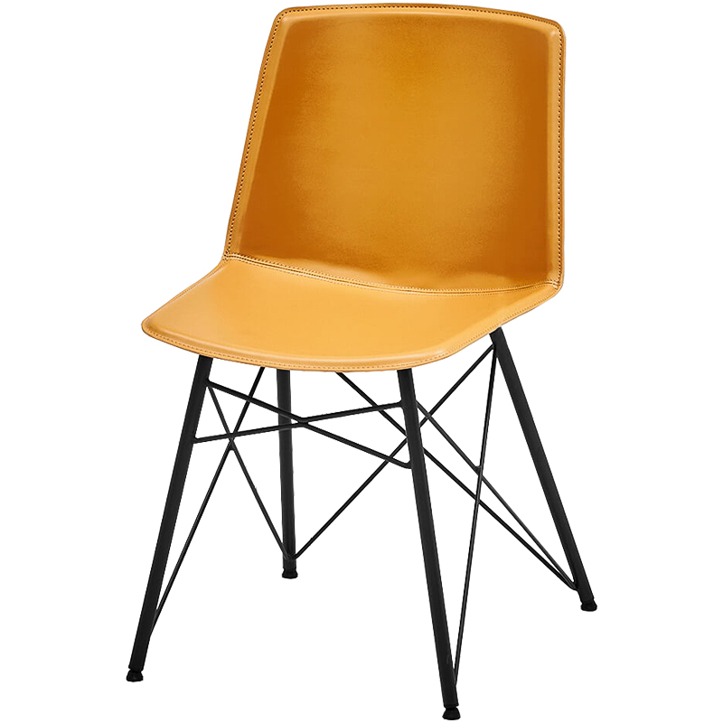 Стул Blaan Stool yellow Черный Желтый Стул Blaan Stool yellow Черный Желтый в Рязани | Loft Concept