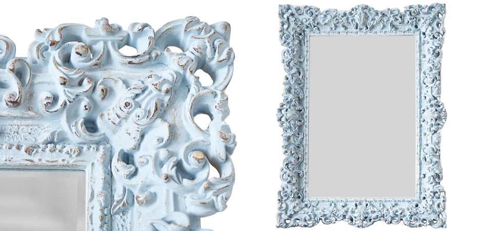 Зеркало Leeuw Mirror Pastel Blue Зеркало Leeuw Mirror Pastel Blue - Loft-Concept в Рязани