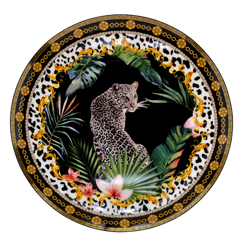 Тарелка TROPICS Leopard Мульти Тарелка TROPICS Leopard Мульти в Рязани | Loft Concept